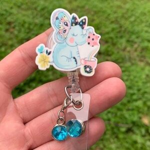 Cute Elephant Badge Holder